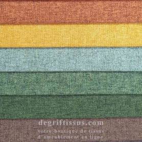 Tissu ameublement - Lerwick 23 vert clair 2- fauteuil - chaise - canapé coussin banquette salon - rideau - degriftissus.com