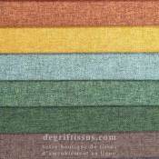 Tissu ameublement - Lerwick 23 vert clair 2- fauteuil - chaise - canapé coussin banquette salon - rideau - degriftissus.com