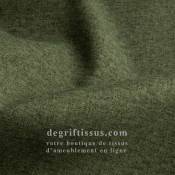 Tissu ameublement - Lerwick vert - fauteuil - chaise - canapé coussin banquette salon - rideau - degriftissus.com