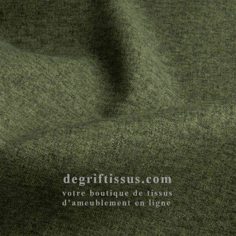 Tissu ameublement - Lerwick 24 vert - fauteuil - chaise - canapé coussin banquette salon - rideau - degriftissus.com