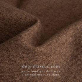Tissu brossé Lerwick 26 marron