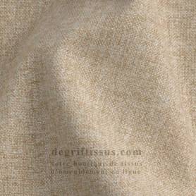 Tissu ameublement - Lerwick 30 crème - fauteuil - chaise - canapé coussin banquette salon - rideau - degriftissus.com