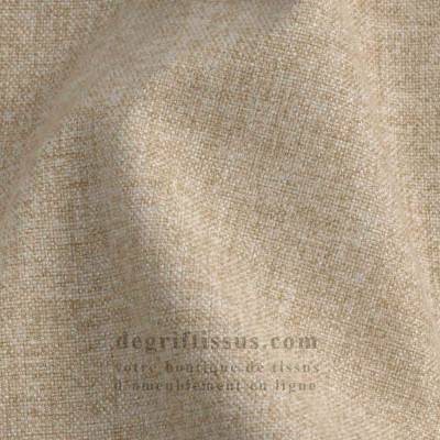 Tissu ameublement - Lerwick 30 crème - fauteuil - chaise - canapé coussin banquette salon - rideau - degriftissus.com