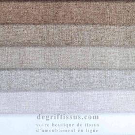 Tissu ameublement - Lerwick 33 blanc 2- fauteuil - chaise - canapé coussin banquette salon - rideau - degriftissus.com