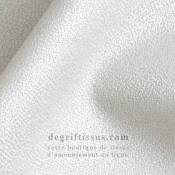 Tissu ameublement - Olga blanc - fauteuil - chaise - canapé coussin banquette salon - rideau - degriftissus.com