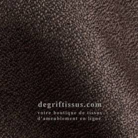 Tissu ameublement - Olga marron - fauteuil - chaise - canapé coussin banquette salon - rideau - degriftissus.com