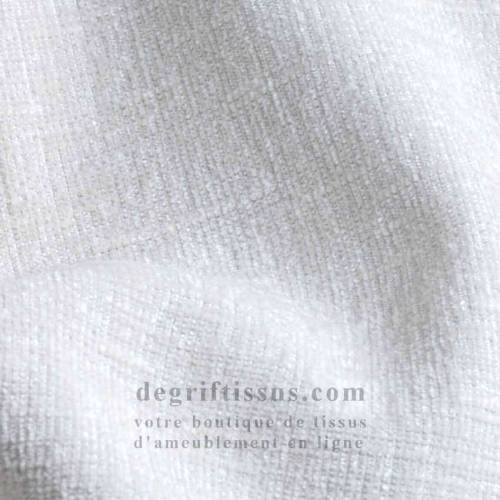 Tissu ameublement - Muria blanc cassé - fauteuil - chaise - canapé coussin banquette salon - rideau - degriftissus.com