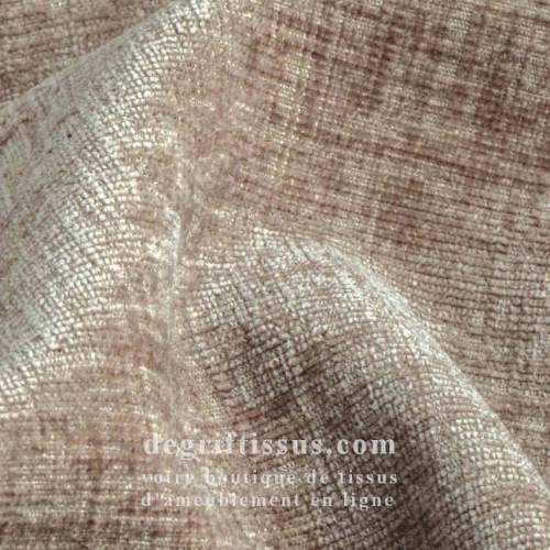 Tissu ameublement - Muria cappuccino - fauteuil - chaise - canapé coussin banquette salon - rideau - degriftissus.com