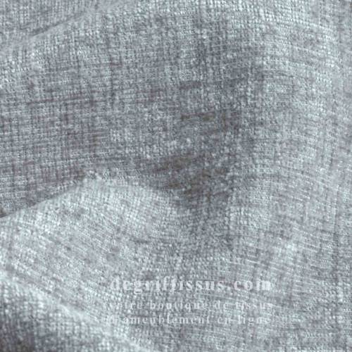 Tissu ameublement - Muria gris clair - fauteuil - chaise - canapé coussin banquette salon - rideau - degriftissus.com
