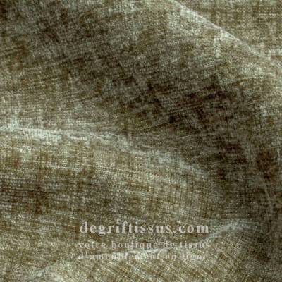 Tissu D'ameublement Chenille Scalamandre - Oxford Herringbone Moleskin 27006-003 (neuf)