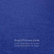Tissu ameublement - velours texturé bleu roi 2 - fauteuil - chaise - canapé coussin banquette salon - rideau - degriftissus.com