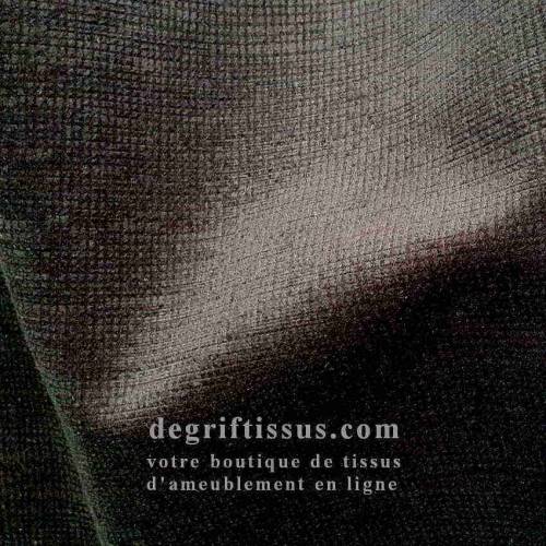 Tissu ameublement - velours texturé noir 2 - fauteuil - chaise - canapé coussin banquette salon - rideau - degriftissus.com