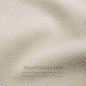 Tissu ameublement - microfibre gaufrée Galet 02 - fauteuil - chaise - canapé coussin banquette salon - rideau - degriftissus.com