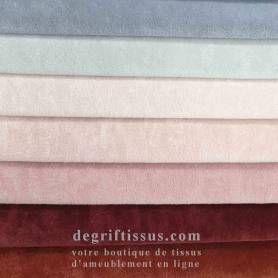 Tissu ameublement - velours Sélect 24 2- fauteuil - chaise - canapé coussin banquette salon - rideau - degriftissus.com