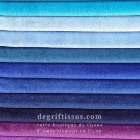 Tissu ameublement - velours Jaspe 07 2- fauteuil - chaise - canapé coussin banquette salon - rideau - degriftissus.com