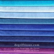 Tissu ameublement - velours Jaspe 12 2- fauteuil - chaise - canapé coussin banquette salon - rideau - degriftissus.com
