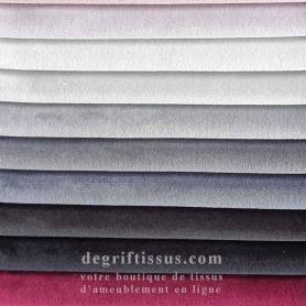 Tissu ameublement - velours Jaspe 27 2- fauteuil - chaise - canapé coussin banquette salon - rideau - degriftissus.com