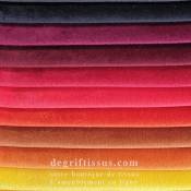 Tissu ameublement - velours Jaspe 31 2- fauteuil - chaise - canapé coussin banquette salon - rideau - degriftissus.com