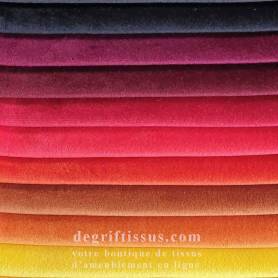 Tissu ameublement - velours Jaspe 34 2- fauteuil - chaise - canapé coussin banquette salon - rideau - degriftissus.com