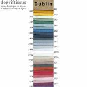 Tissu ameublement - Dublin vert bleuté 3- fauteuil - chaise - canapé coussin banquette salon - rideau - degriftissus.com
