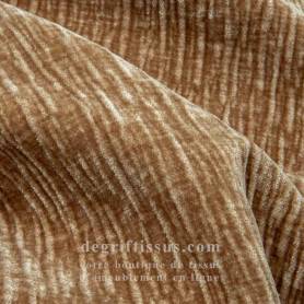 Tissu ameublement - Velours tridimensionnel Jungle 06 - siège - fauteuil - canapé - coussin - rideau - nappe - degriftissus.com