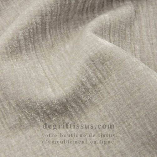 Tissu ameublement - Velours tridimensionnel Jungle 22 - siège - fauteuil - canapé - coussin - rideau - nappe - degriftissus.com