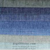 Tissu ameublement - Structuré Toucher Velours Piérie 33 2- siège - fauteuil - canapé - coussin - rideau - degriftissus.com