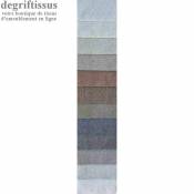 Tissu ameublement - Texturé grain épais Enzo 12 3- fauteuil chaise - canapé coussin banquette salon - rideau - degriftissus.com