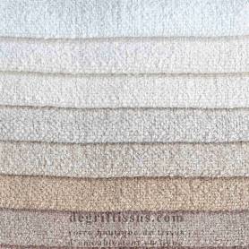 Tissu ameublement - Texturé hybride bouclé chenillé Toma 04 2- fauteuil - chaise - canapé - coussin - rideau - degriftissus.com