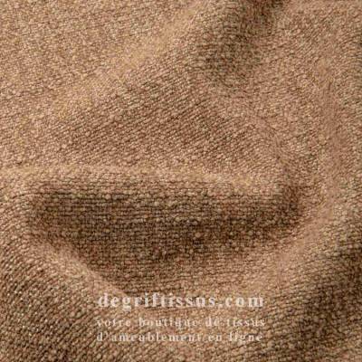 Tissu ameublement - Texturé hybride bouclé chenillé Toma 08 - fauteuil - chaise - canapé - coussin - rideau - degriftissus.com