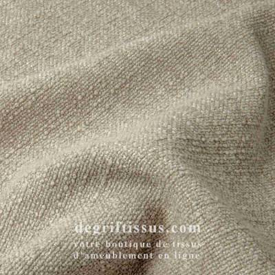 Tissu ameublement - Texturé hybride bouclé chenillé Toma 25 - fauteuil - chaise - canapé - coussin - rideau - degriftissus.com