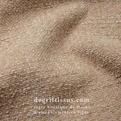 Tissu ameublement - Texturé hybride bouclé chenillé Toma 26 - fauteuil - chaise - canapé - coussin - rideau - degriftissus.com