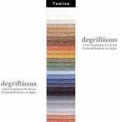 Tissu ameublement - chenille bicolore doux Tamise ciel 3- fauteuil - chaise - canapé coussin salon - rideau - degriftissus.com