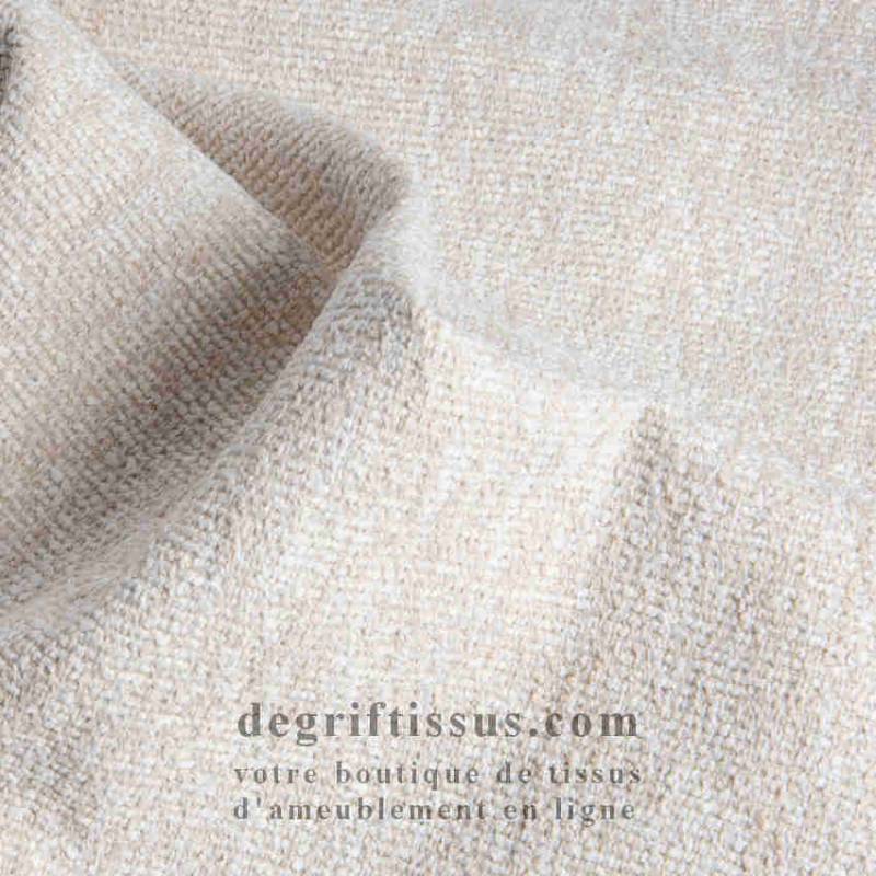 Tissu ameublement - Structuré chenillé bouclé Bohème 01 - fauteuil - chaise - canapé coussin salon - rideau - degriftissus.com