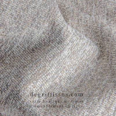 Tissu ameublement - Structuré chenillé bouclé Bohème 03 - fauteuil - chaise - canapé coussin salon - rideau - degriftissus.com