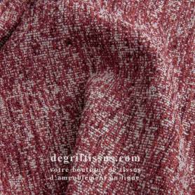 Tissu ameublement - Structuré chenillé bouclé Bohème 10 - fauteuil - chaise - canapé coussin salon - rideau - degriftissus.com