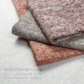 Tissu ameublement - Structuré chenillé bouclé Bohème 17 4- fauteuil - chaise - canapé coussin salon - rideau - degriftissus.com