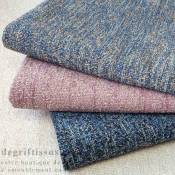 Tissu ameublement - Structuré chenillé bouclé Bohème 17 5- fauteuil - chaise - canapé coussin salon - rideau - degriftissus.com