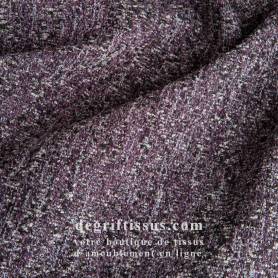 Tissu Bouclette multicolore chin&eacute;e Boh&egrave;me 27