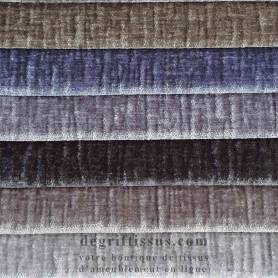 Tissu ameublement - Velours tridimensionnel Jungle 20 2- siège - fauteuil - canapé - coussin - rideau - nappe - degriftissus.com