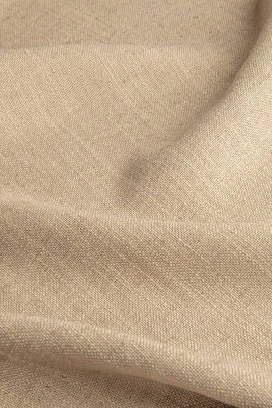 Tissu ameublement - Lin naturel occultant Siena BO 104 - rideaux occultants - black out - degriftissus.com