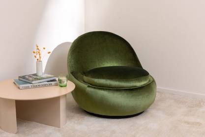 Tissu ameublement - velours Emerald 1 - fauteuil - chaise - canapé coussin banquette salon - rideau - degriftissus.com
