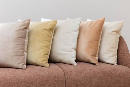 Tissu ameublement - Velours Onyx pente 1 - fauteuil chaise canapé coussin salon rideau - degriftissus.com