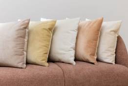 Tissu ameublement - Velours Onyx pente 1 - fauteuil chaise canapé coussin salon rideau - degriftissus.com