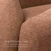 Tissu ameublement - Bouclette Colorado pente 2 - fauteuil chaise canapé coussin banquette salon rideau - degriftissus.com