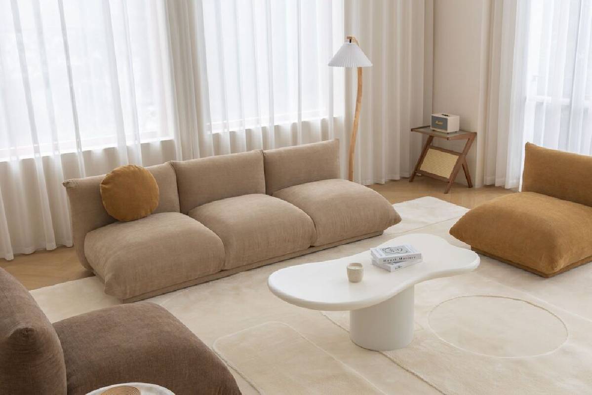 Tissu ameublement - Structuré Toucher Velours Olympus pente 1 - fauteuil chaise canapé coussin salon rideau - degriftissus.com