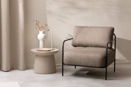 Tissu ameublement - Structuré mini bouclettes Savio pente 1 - fauteuil chaise canapé coussin salon rideau - degriftissus.com