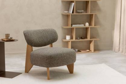 Tissu d ameublement chiné multicolore Tana - fauteuil - chaise - salon coussin - double rideau - degriftissus.com