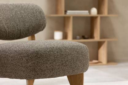 Tissu d ameublement chiné multicolore Tana 2 - fauteuil - chaise - salon coussin - double rideau - degriftissus.com