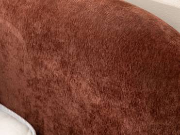Tissu d ameublement velours structuré Reno 2 - fauteuil - chaise - salon coussin - double rideau - degriftissus.com